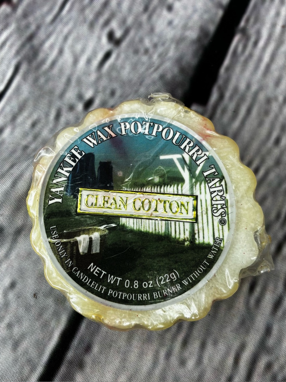 5/$20 Yankee Candle Wax Potpourri Tart Clean Cotton Home Fragrance NIP